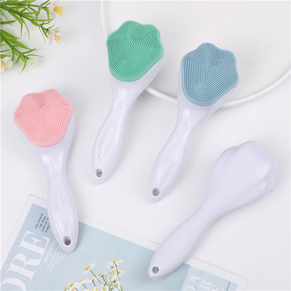 1 Pcs Silicone Cat's Claw Handle Face Washing Brush - Image 7